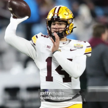 Minnesota Golden Gophers #14 Dylan Wittke Nike 2024 White NCAA College Football Game Jersey