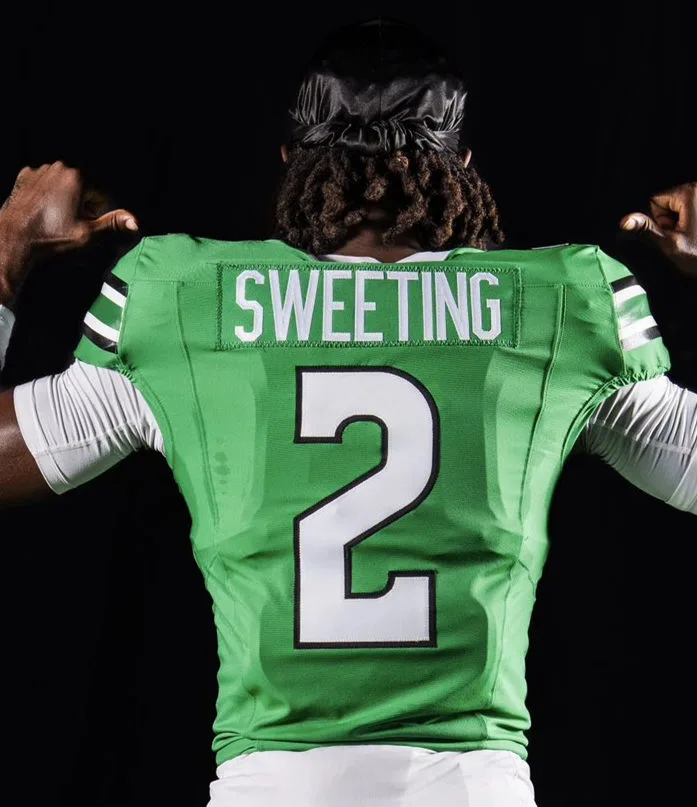 Marshall Thundering Herd #2 Darrell Sweeting 2025 Kelly Green Vapor F.U.S.E. Limited Football Jersey