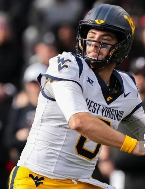 West Virginia Mountaineers #8 Nicco Marchiol 2025 White F.U.S.E. Limited Football Game Jersey