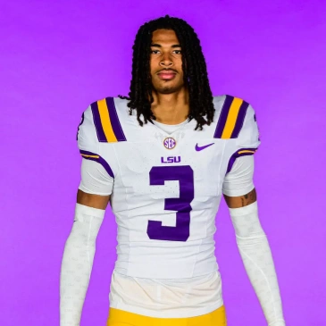 LSU Tigers #3 DJ Pickett white F.U.S.E. Limited College Football Game Jersey