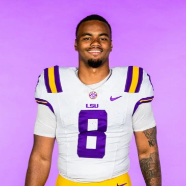 LSU Tigers #8 Ju'Juan Johnson white F.U.S.E. Limited College Football Game Jersey