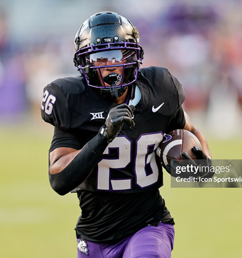 TCU Horned Frogs #26 Jeremy Payne 2025 Black College Football Game Jersey
