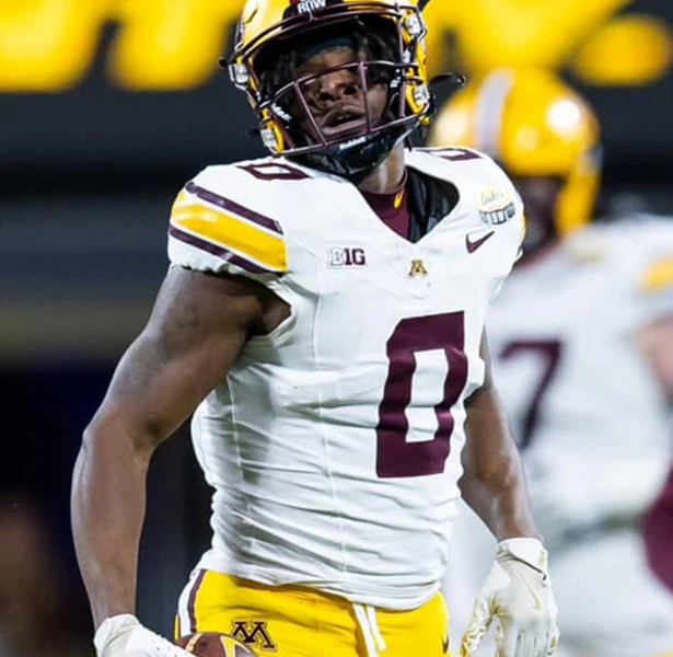 Minnesota Golden Gophers #0 Anthony Smith Nike 2025 White Nike F.U.S.E. Liminted Football Game Jersey