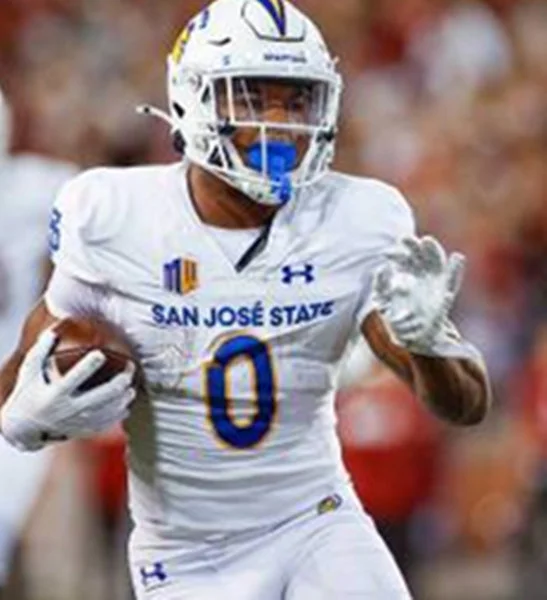 San Jose State Spartans #0 Floyd Chalk IV 2025 White Football Game Jersey