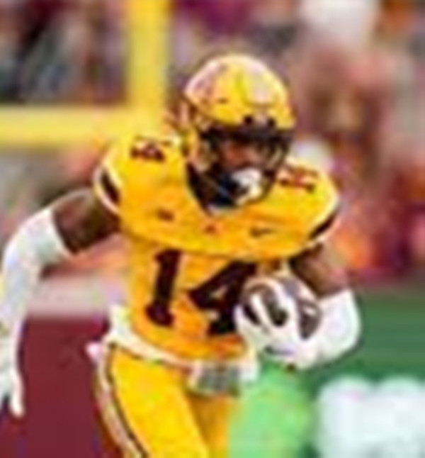 Minnesota Golden Gophers #14 Dylan Wittke 2025 Gold Nike F.U.S.E. Liminted Football Game Jersey