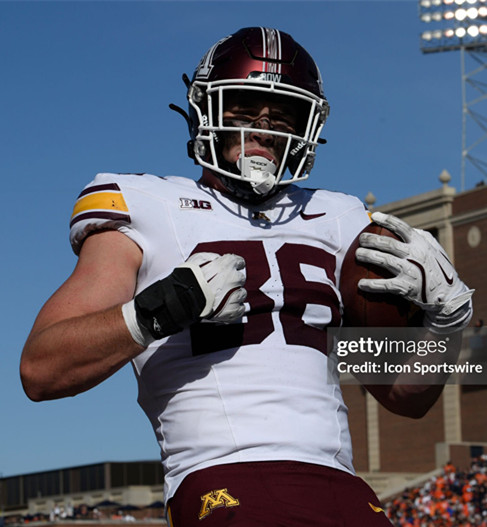 Minnesota Golden Gophers #86 Jameson Geers 2025 White Nike F.U.S.E. Liminted Football Game Jersey