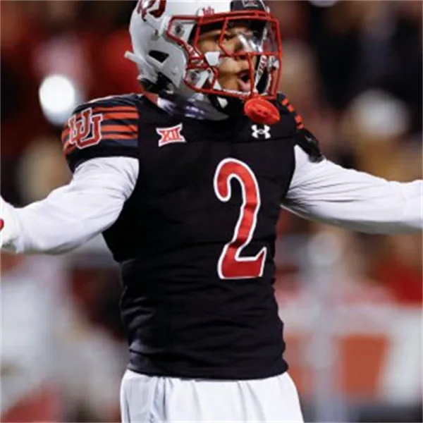 Utah Utes #2 Smith Snowden 2025 XII Black Retro College Football Throwback Jersey