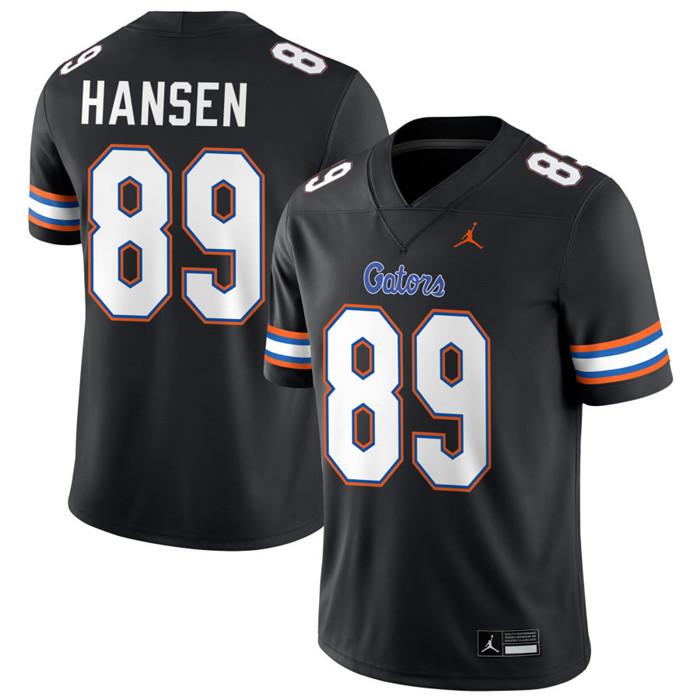 Florida Gators #89 Hayden Hansen  Black 2025 Football Game Jersey