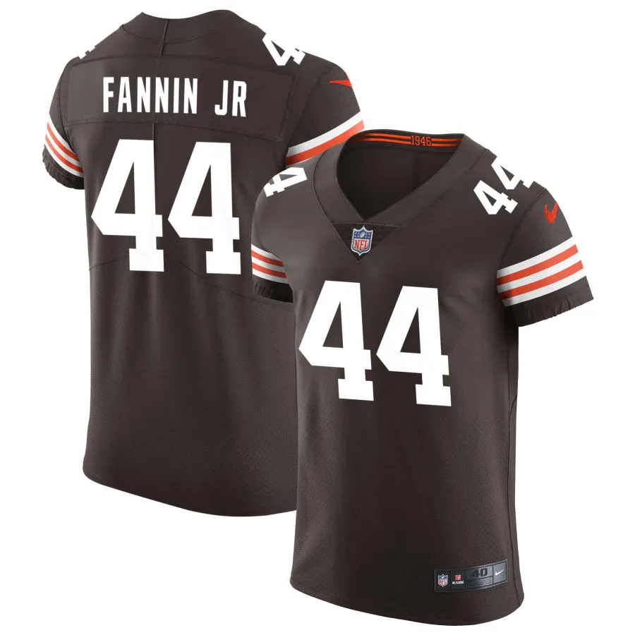 Youth Cleveland Browns #44 Harold Fannin Jr. Nike Brown Home Limited Jersey