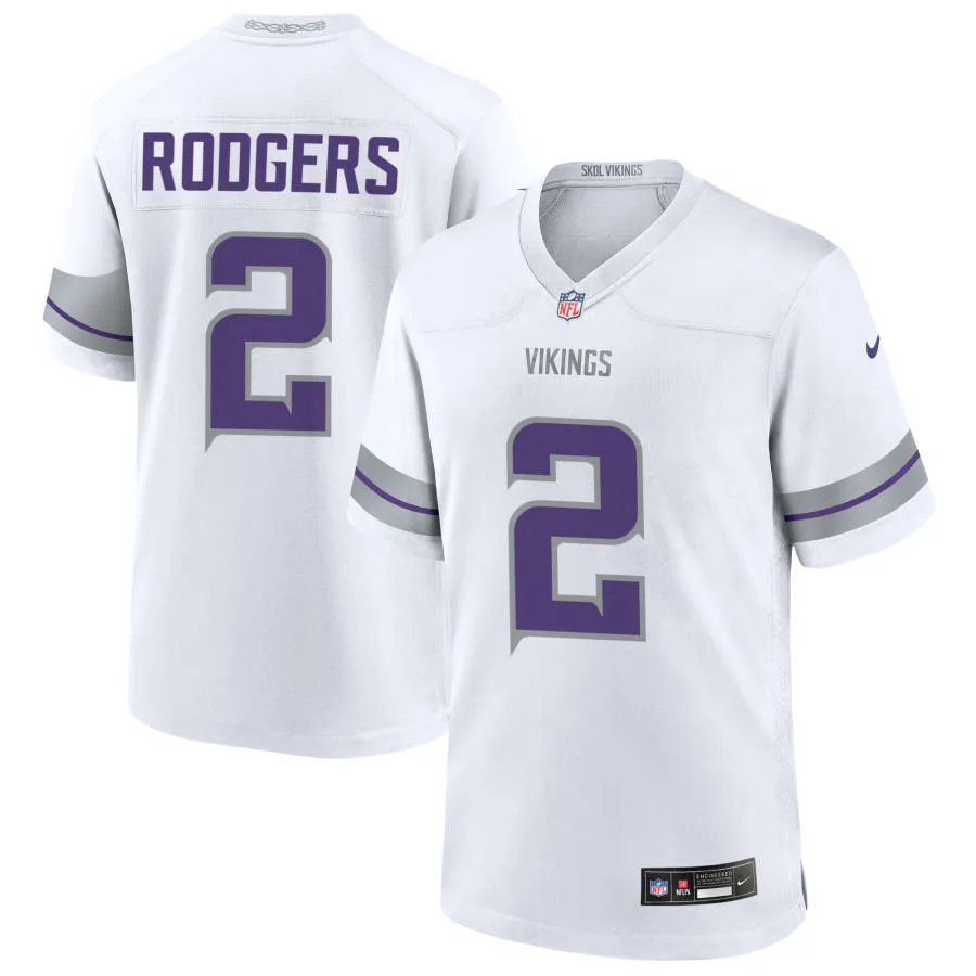Men's Minnesota Vikings #2 Isaiah Rodgers Nike White Alternate Vapor F.U.S.E. Winter Warrior Limited Jersey