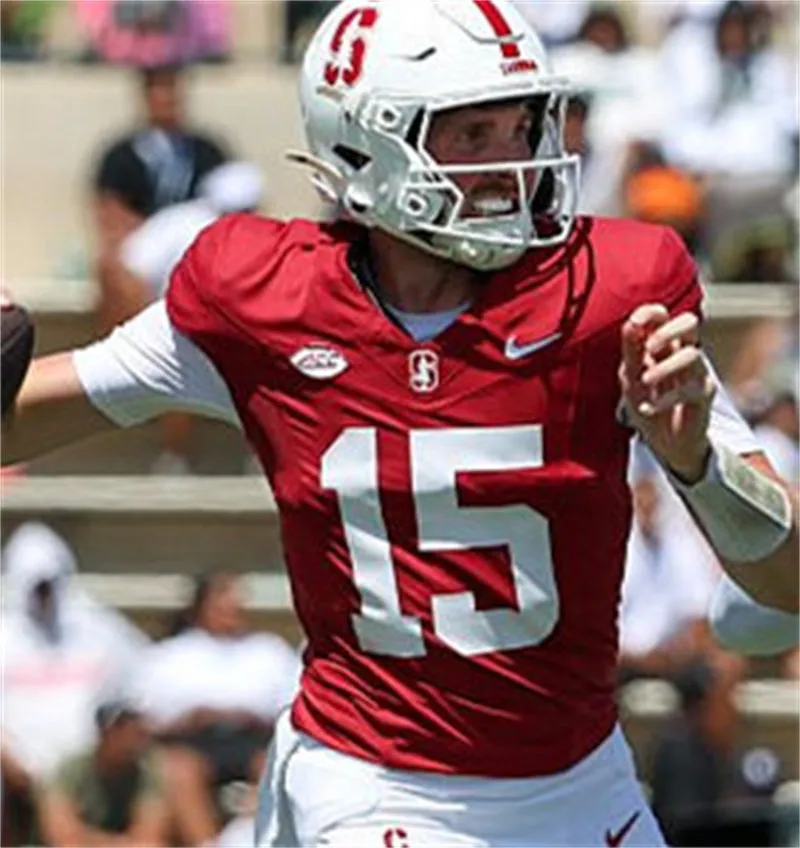 Stanford Cardinal #15 Ben Gulbranson 2025 College Football Game Jersey Cardinal
