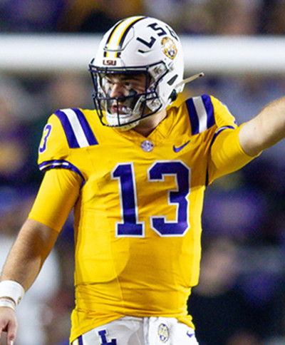 LSU Tigers #13 A. J. Haulcy Gold F.U.S.E. Limited College Football Game Jersey