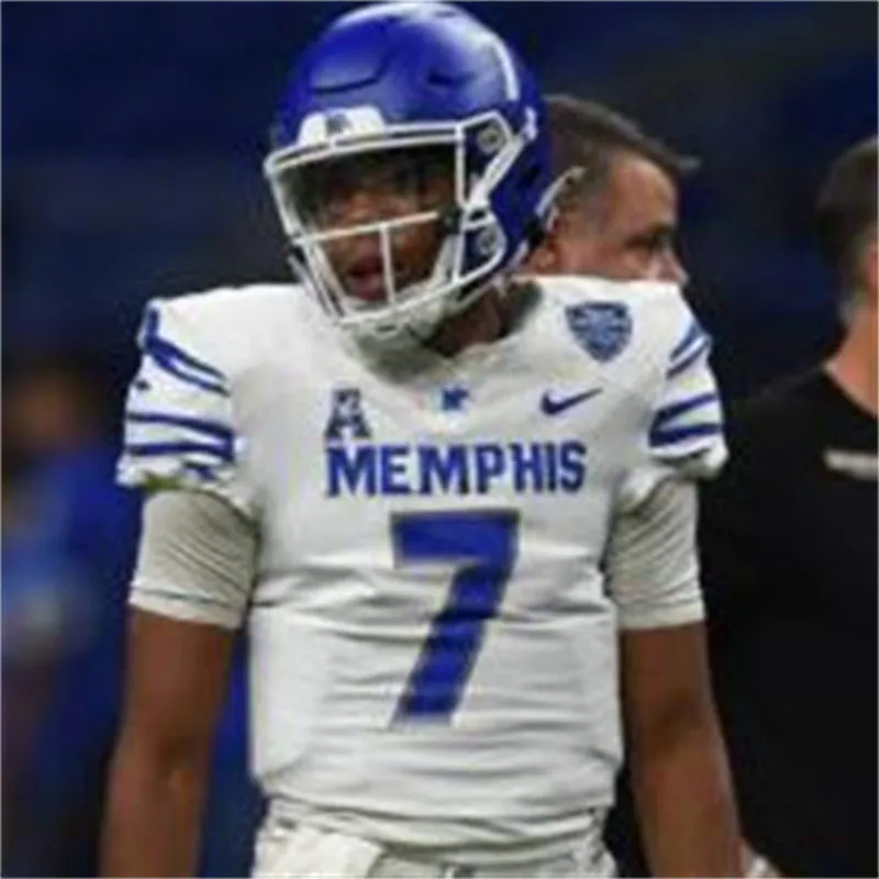 Memphis Tigers #7 Arrington Maiden 2025 White Football Game Jersey