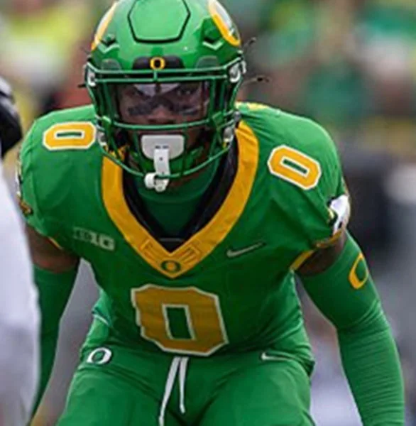 Oregon Ducks #0 Daylen Austin GANG GREEN Retro Football F.U.S.E.Limmited Jersey