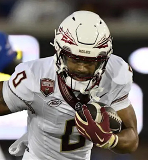 Florida State Seminoles #0 Duce Robinson Nike 2025 White Football Game Jersey