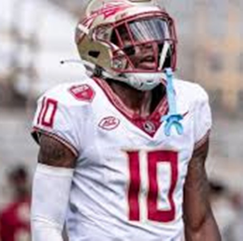 Florida State Seminoles #10 James Williams Nike 2025 White Football Game Jersey