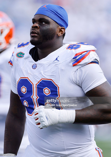 Florida Gators #88 Caleb Banks White 2025 Football Game Jersey