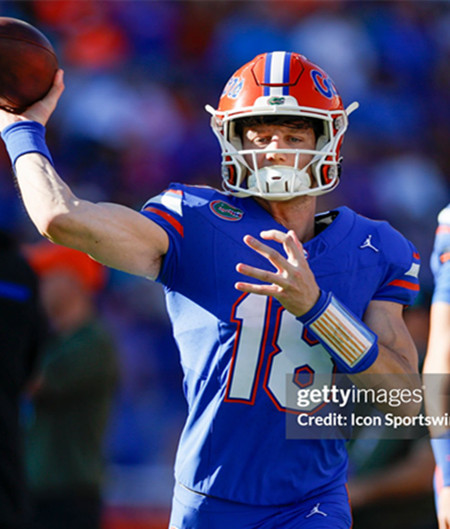 Florida Gators #18 Clay Millen Royal 2025 Football Game Jersey