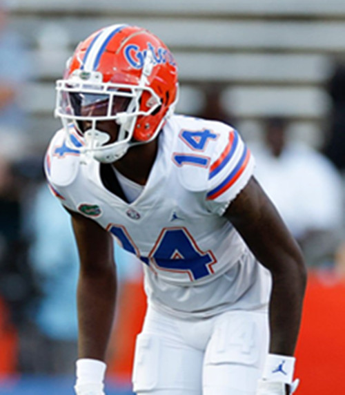 Florida Gators #14 Jordan Castell White 2025 Football Game Jersey