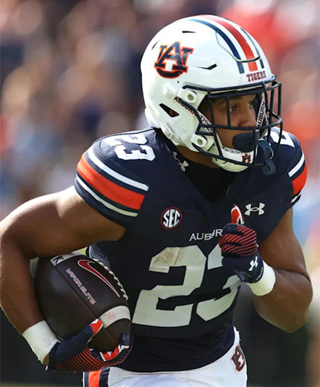 Auburn Tigers #23 Jeremiah Cobb 2025 Nike Navy Football Game Jersey