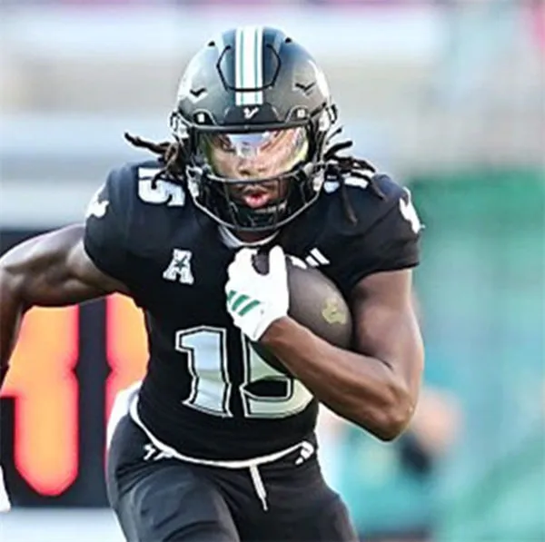 South Florida Bulls #15 Alvon Isaac 2025 Black Football Game Jersey