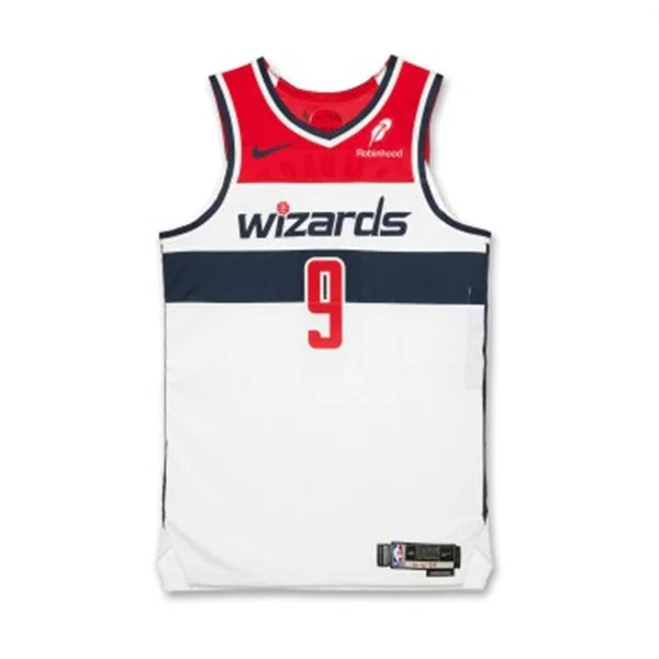 Mens Washington Wizards #9 Justin Champagnie Nike White Association Edition Swingman Jersey