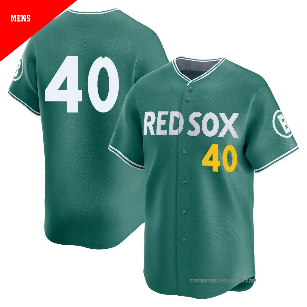 Men's Boston Red Sox #40 Willson Contreras GreenCity Connect 2.0 Vapor Limited Player Jersey