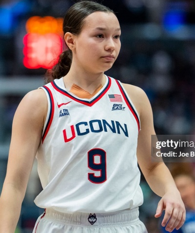 Unisex UConn Huskies #9 Kayleigh Heckel Nike 2025 White Throwback Women's Basketball NCAA TOURNAMENT Jersey.jpg