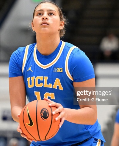 Unisex UCLA Bruins #16 Sienna Betts Royal 2025 BIG 10 women's Basketball Game Jersey