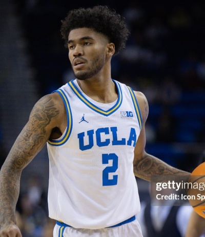 UCLA Bruins #2 Donovan Dent 2025 BIG White College Basketball Game Jersey