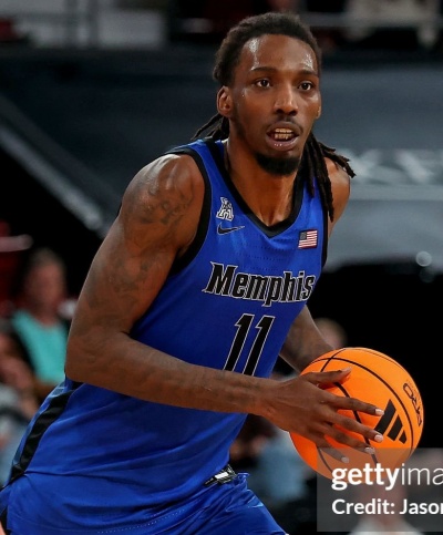 Memphis Tigers #11 Aaron Bradshaw 2025 Royal College Basketball Game Jersey