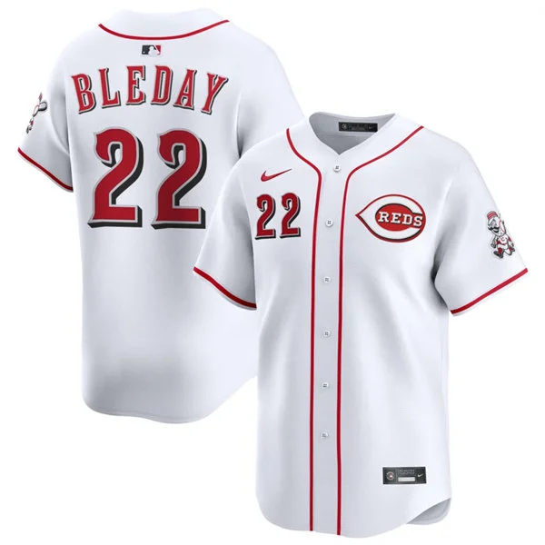 Mens Cincinnati Reds #22 JJ Bleday Nike White Home Limited Jersey