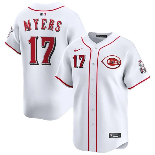 Mens Cincinnati Reds #17 Dane Myers Nike White Home Limited Jersey