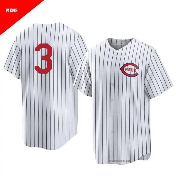Mens Cincinnati Reds #3 Ke'Bryan Hayes Nike 2022 MLB at Field of Dreams Game Authentic Team Jersey - White 