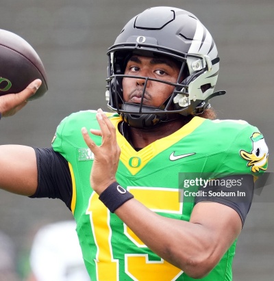 Oregon Ducks #15 Akili Smith Jr. F.U.S.E. Limmited 2025 GANG GREEN Retro Football Game Jersey