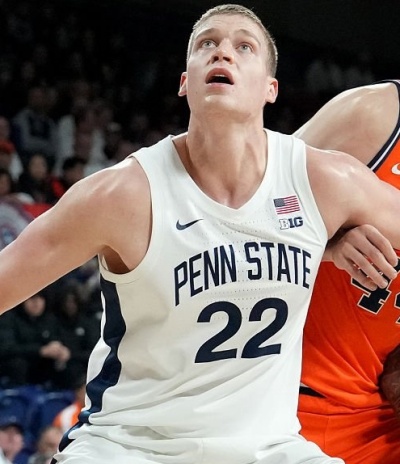 Penn State Nittany Lions #22 Sasa Ciani 2025 White College Basketball Game Jersey