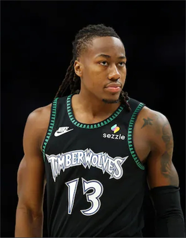 Men's Minnesota Timberwolves #13 Ayo Dosunmu Black Trees Classic Edition Swingman Jersey