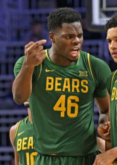 Baylor Bears #46 James Nnaji 2025 Green  Basketball Game Jersey