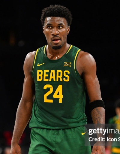 Baylor Bears #24 Tounde Yessoufou 2025 Green Basketball Game Jersey