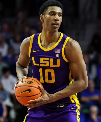 LSU Tigers #10 Marquel Sutton Purple College Basketball Game Jersey