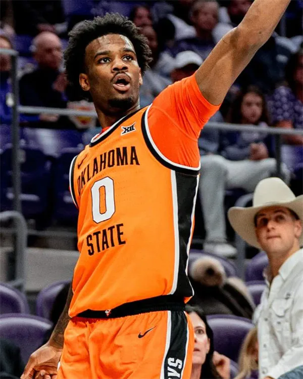 Oklahoma State Cowboys #0 Jaylen Curry Nike 2026 Orange Basketball Game Jersey
