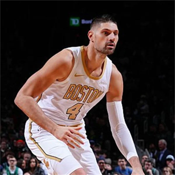 Mens Boston Celtics #4 Nikola Vucevic 2025-26 White City Edition Swingman Jersey