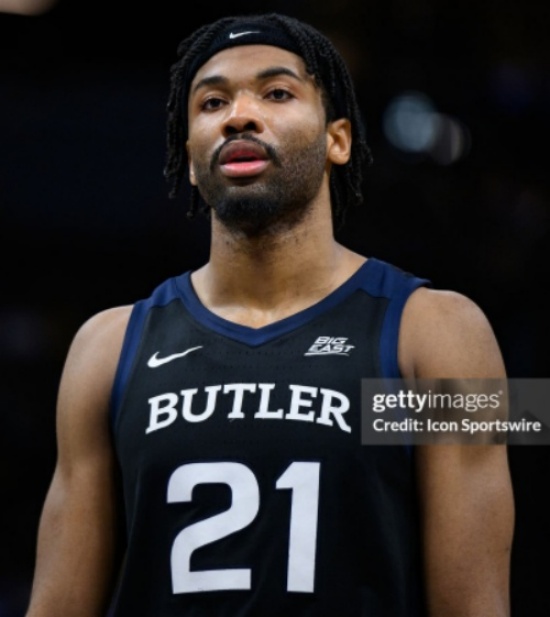 Butler Bulldogs #21 Yohan Traore  Nike Black College Basketball Game Jersey