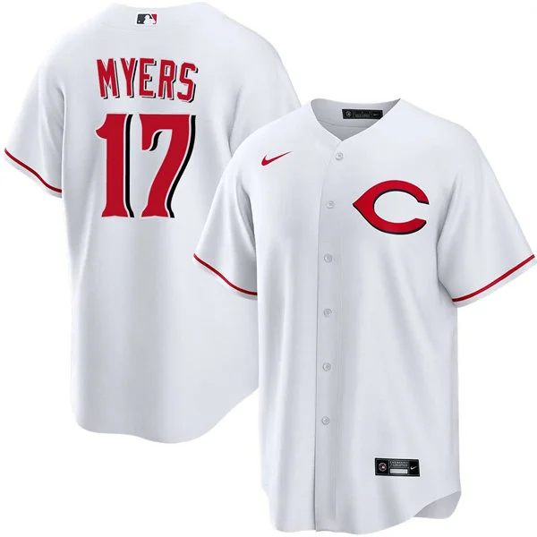 Mens Cincinnati Reds #17 Dane Myers Nike Alternate 2 Limited Player Jersey - White