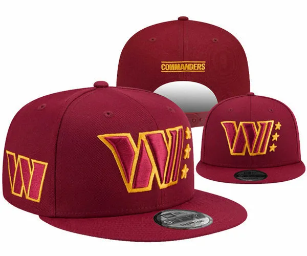 Washington Commanders Burgundy Primary Logo Snapback Hat YD26032011-321110