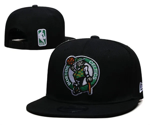 Boston Celtics Full black Snapback Cap GS2603201 
