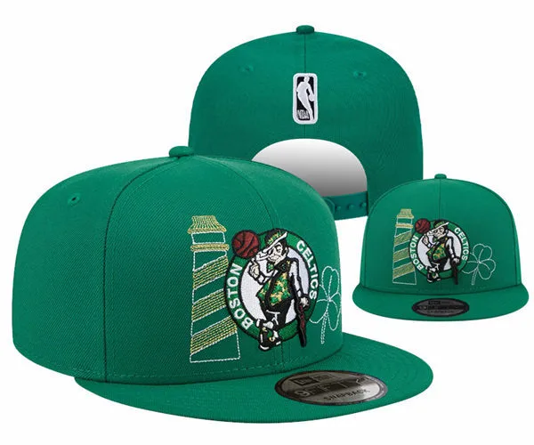 NBA Boston Celtics Green City Snapback Hat YD2603201-106125