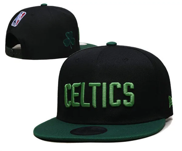 Boston Celtics black green Snapback Cap GS2603201 