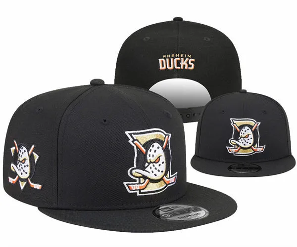 Anaheim Ducks Black Snapback Hat YD26032011-51302