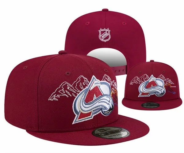 Colorado Avalanche Maroon Snapback Hat YD26032011-52302